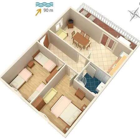 Apartman Marina Accommodatie bij particulieren Split